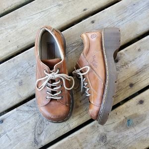 Dr Martens Vintage 90s y2k Splat Flower Power Platform Oxford Shoes Woman's 8